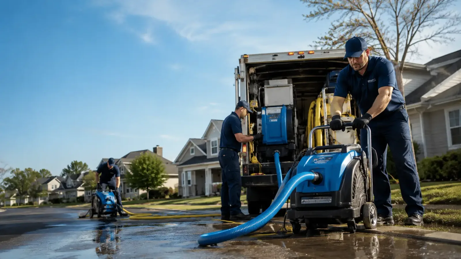 Flood Damage Cleanup in Wellston, MI